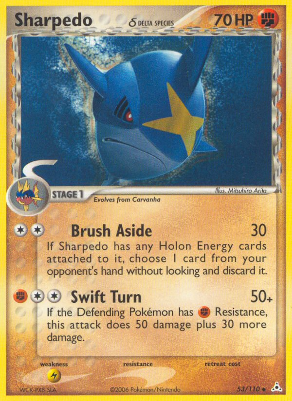 Sharpedo δ 53/110 Holon Phantoms