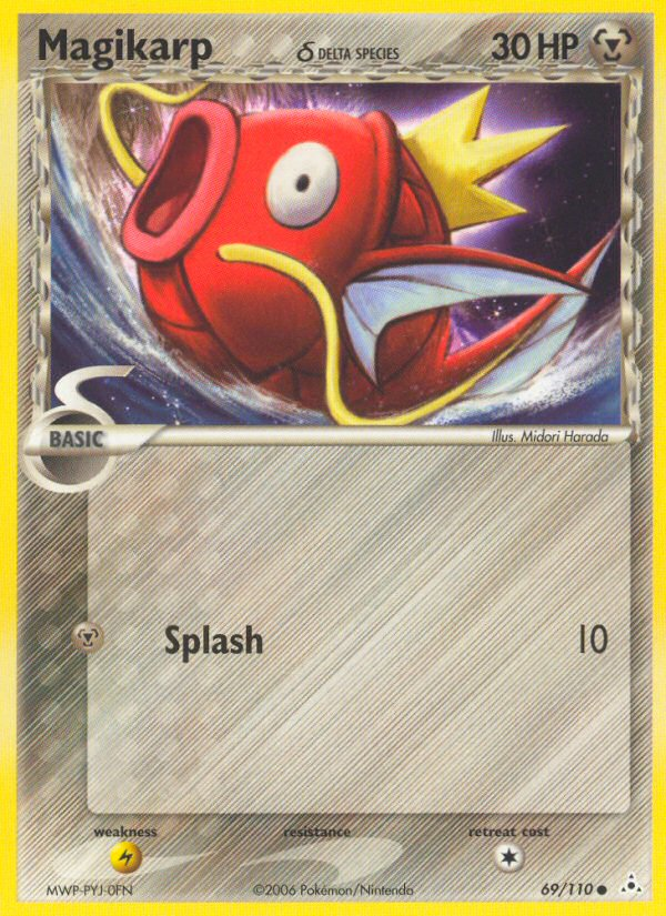Magikarp δ 69/110 Holon Phantoms