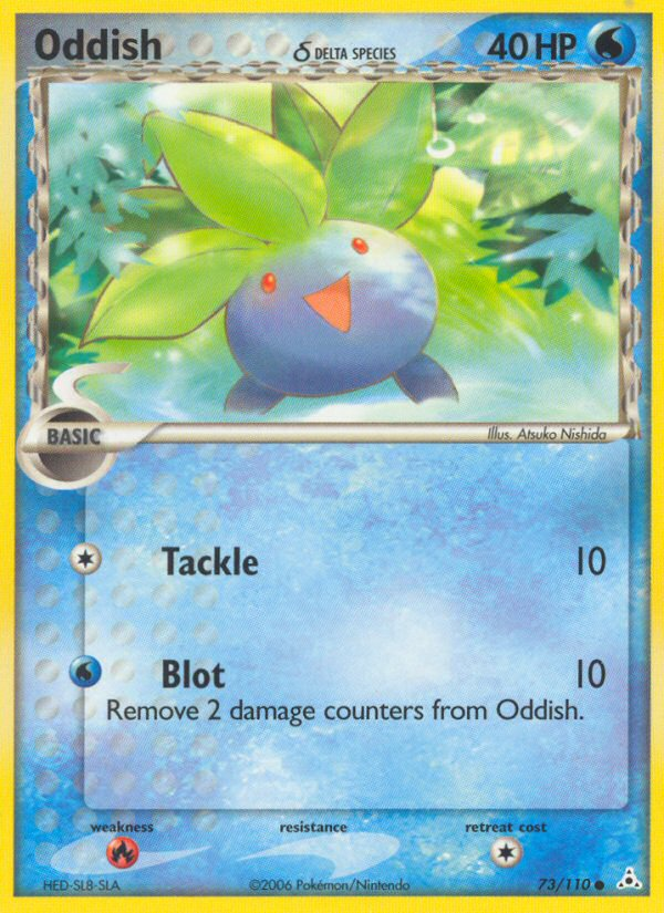 Oddish δ 73/110 Holon Phantoms