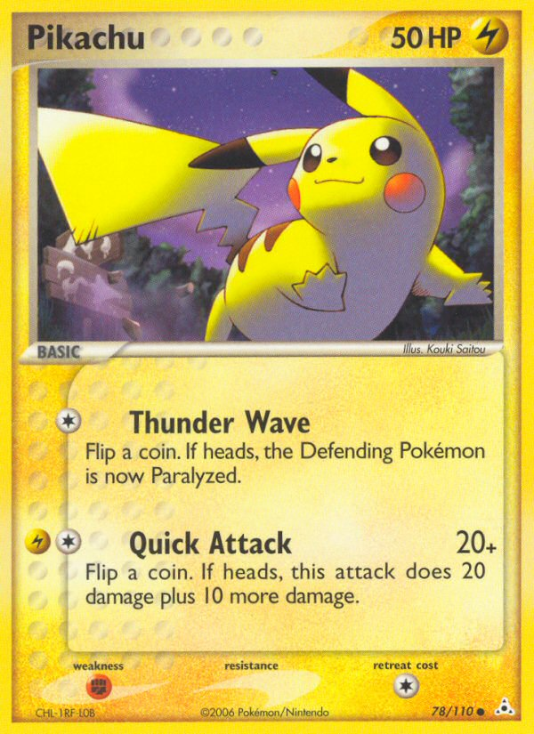 Pikachu 78/110 Holon Phantoms