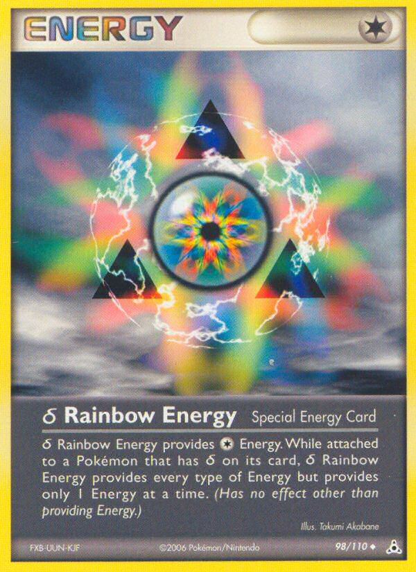 δ Rainbow Energy 98/110 Holon Phantoms