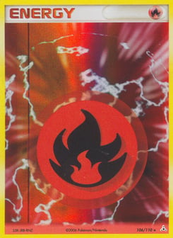 Fire Energy 106/110 Holon Phantoms