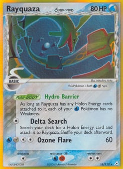Rayquaza δ 16/110 Holon Phantoms