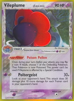 Vileplume δ 17/110 Holon Phantoms