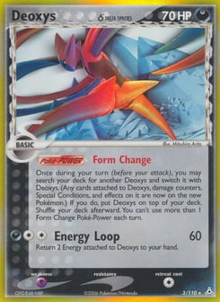 Deoxys δ 3/110 Holon Phantoms