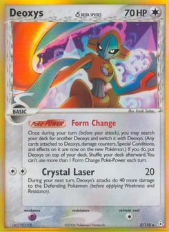 Deoxys δ 5/110 Holon Phantoms