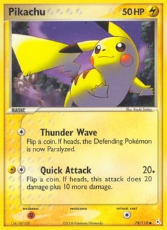 Pikachu 78/110 Holon Phantoms