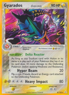 Gyarados δ 8/110 Holon Phantoms
