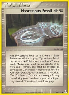 Mysterious Fossil 92/110 Holon Phantoms
