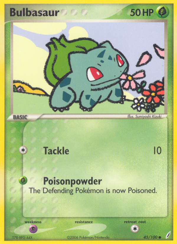 Bulbasaur 45/100 Crystal Guardians