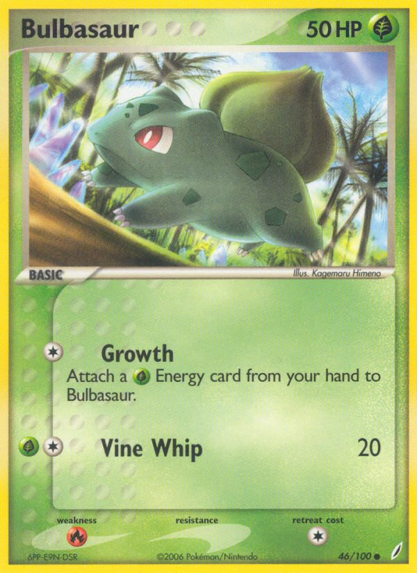 Bulbasaur 46/100 Crystal Guardians