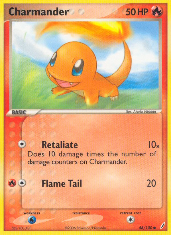 Charmander 48/100 Crystal Guardians