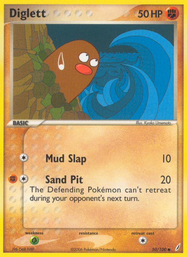 Diglett 50/100 Crystal Guardians