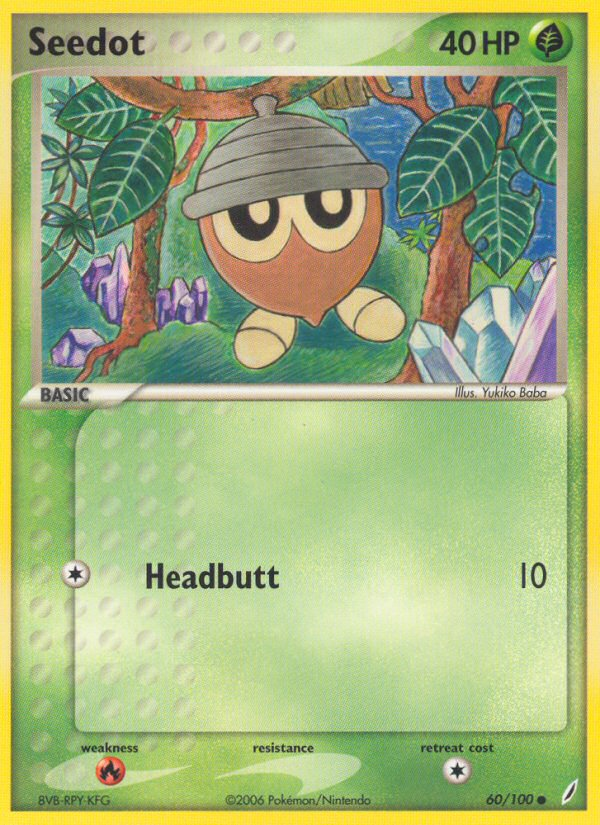 Seedot 60/100 Crystal Guardians