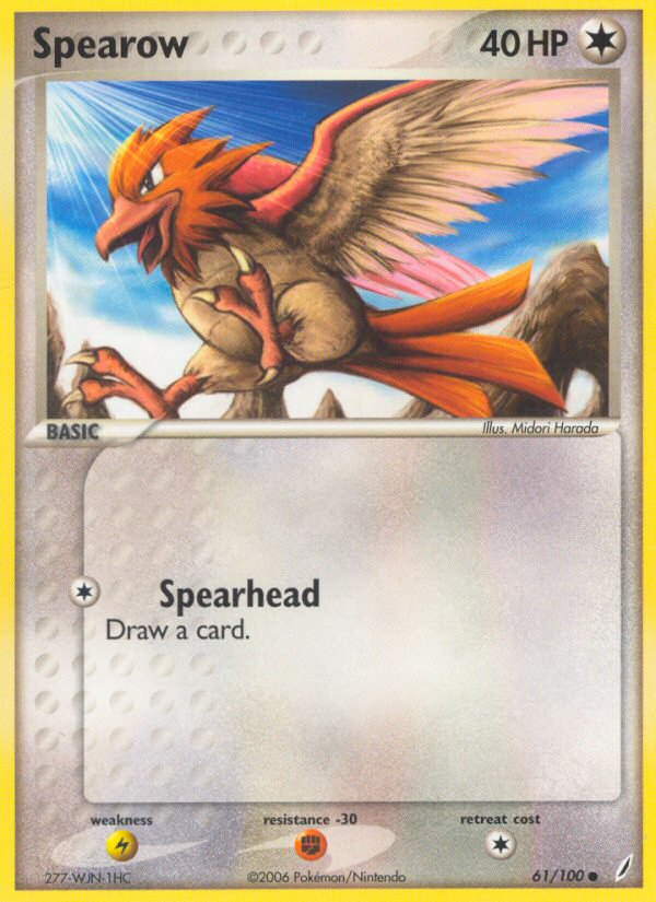 Spearow 61/100 Crystal Guardians