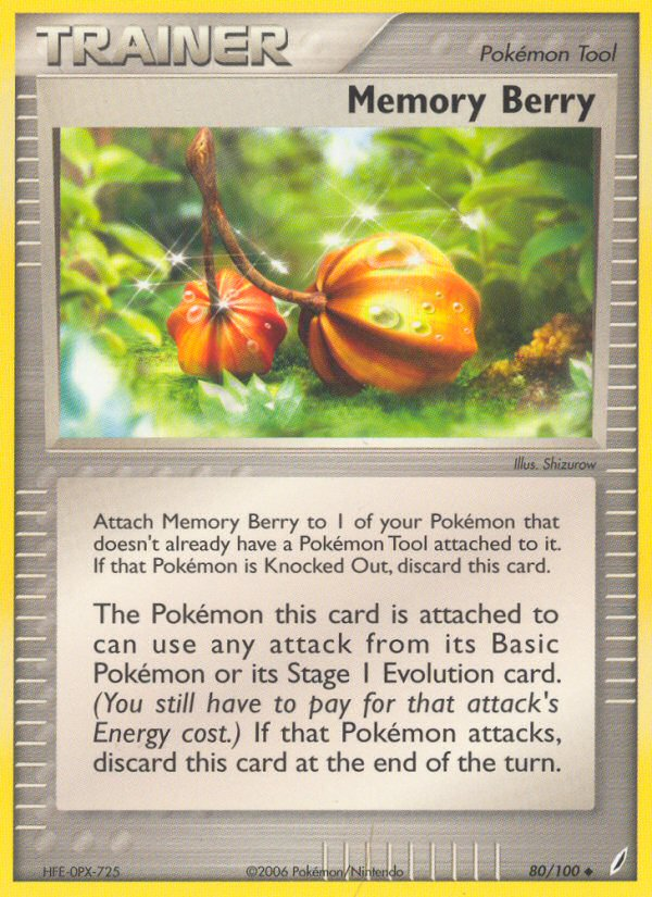 Memory Berry 80/100 Crystal Guardians