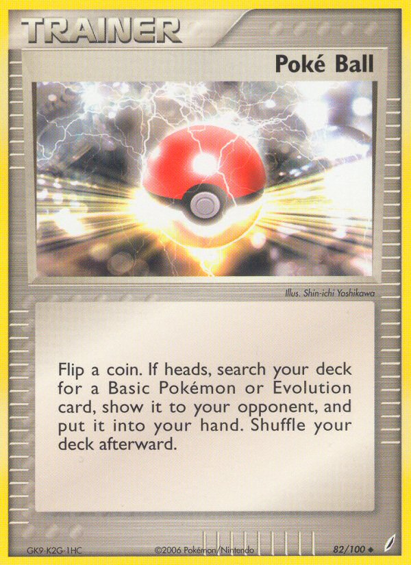 Poké Ball 82/100 Crystal Guardians