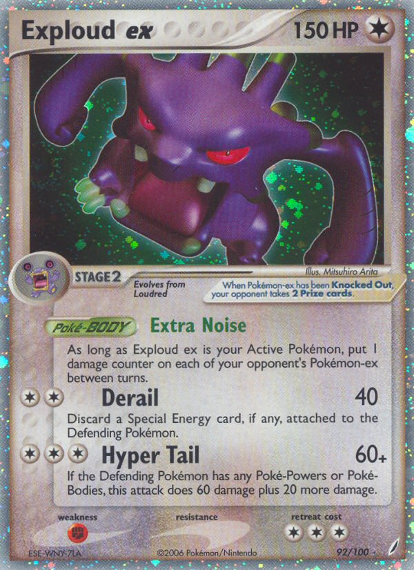 Exploud ex 92/100 Crystal Guardians