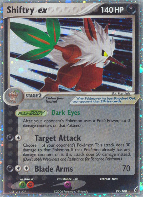 Shiftry ex 97/100 Crystal Guardians