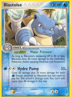 Blastoise 14/100 Crystal Guardians