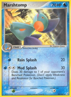 Marshtomp 24/100 Crystal Guardians