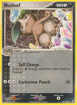 Nuzleaf 39/100 Crystal Guardians