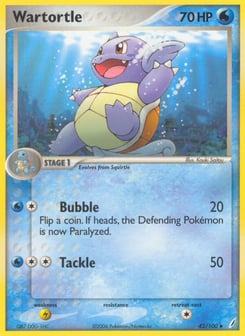 Wartortle 42/100 Crystal Guardians