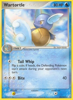 Wartortle 43/100 Crystal Guardians