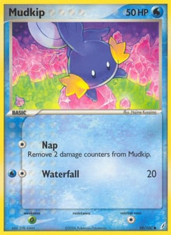 Mudkip 58/100 Crystal Guardians