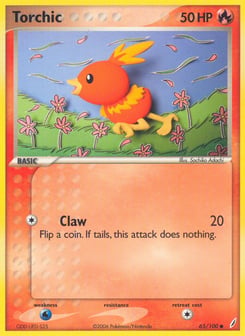 Torchic 65/100 Crystal Guardians