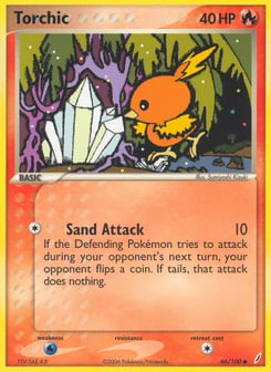Torchic 66/100 Crystal Guardians