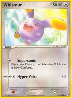 Whismur 69/100 Crystal Guardians