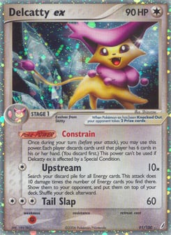 Delcatty ex 91/100 Crystal Guardians