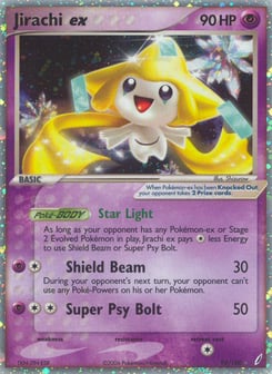 Jirachi ex 94/100 Crystal Guardians
