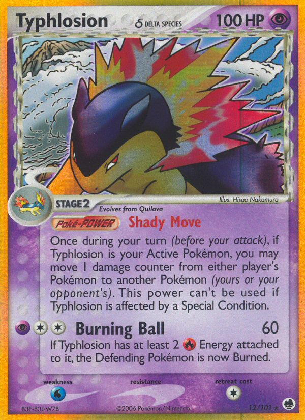 Typhlosion δ 12/101 Dragon Frontiers