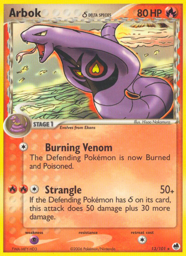 Arbok δ 13/101 Dragon Frontiers