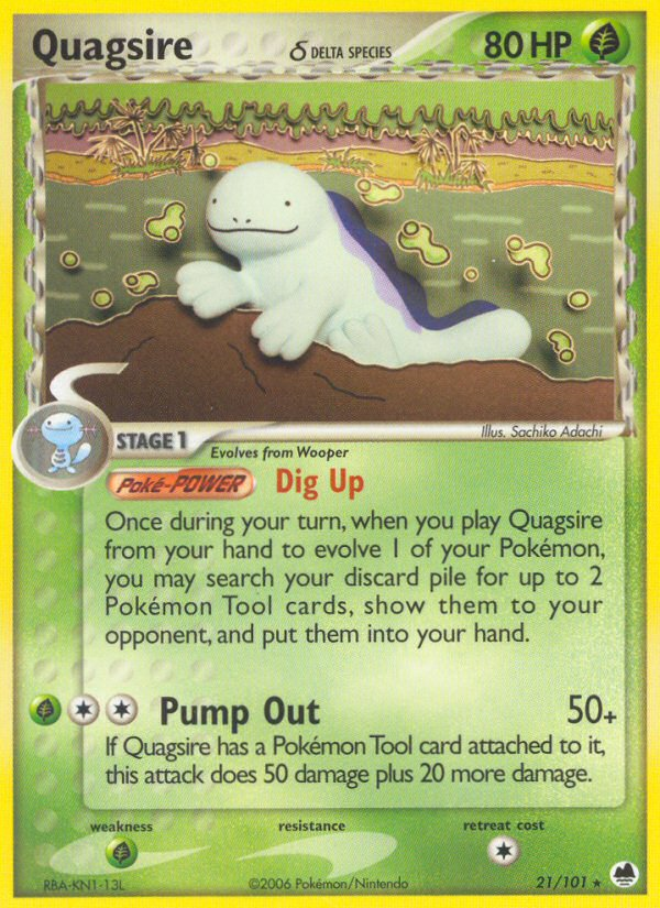 Quagsire δ 21/101 Dragon Frontiers