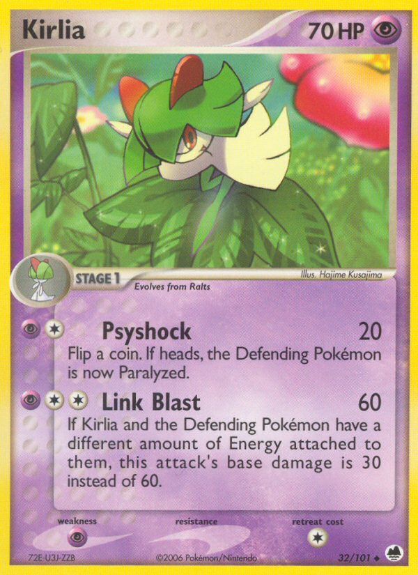 Kirlia 32/101 Dragon Frontiers