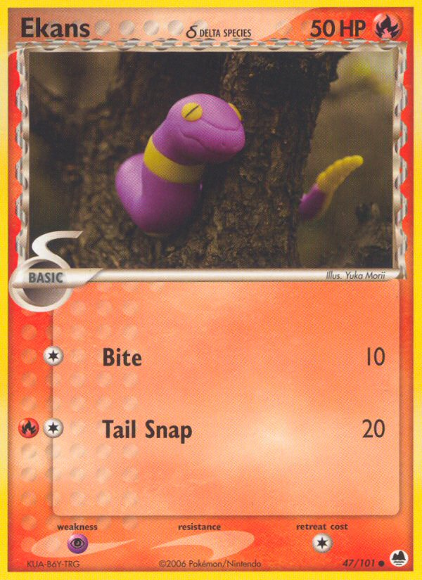 Ekans δ 47/101 Dragon Frontiers