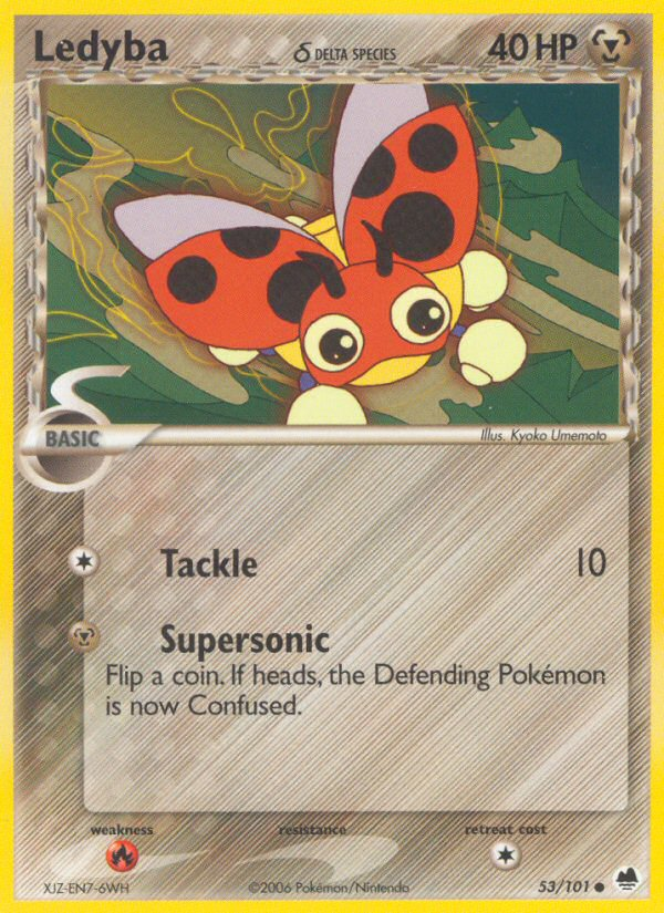 Ledyba δ 53/101 Dragon Frontiers