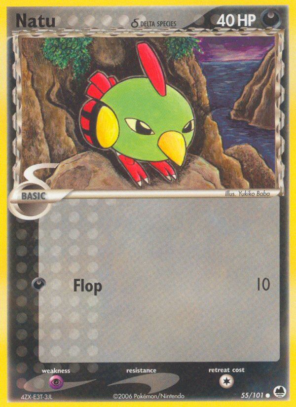 Natu δ 55/101 Dragon Frontiers