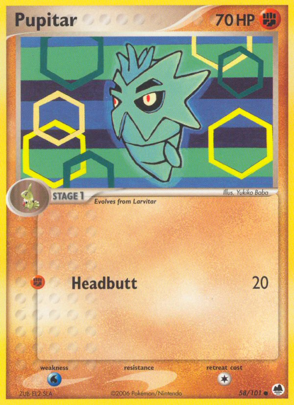 Pupitar 58/101 Dragon Frontiers
