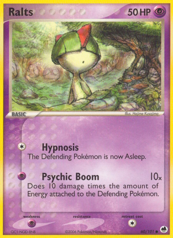 Ralts 60/101 Dragon Frontiers