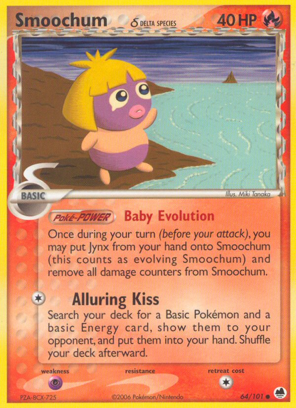 Smoochum δ 64/101 Dragon Frontiers