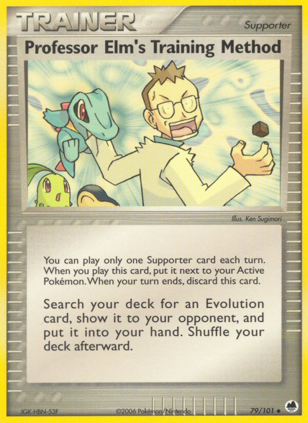 Professor Elm's Training Method 79/101 Dragon Frontiers