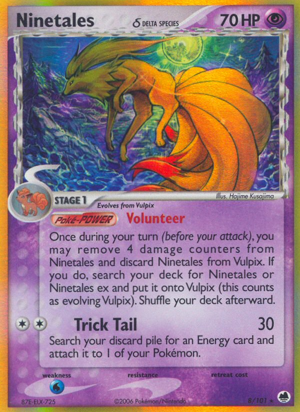 Ninetales δ 8/101 Dragon Frontiers