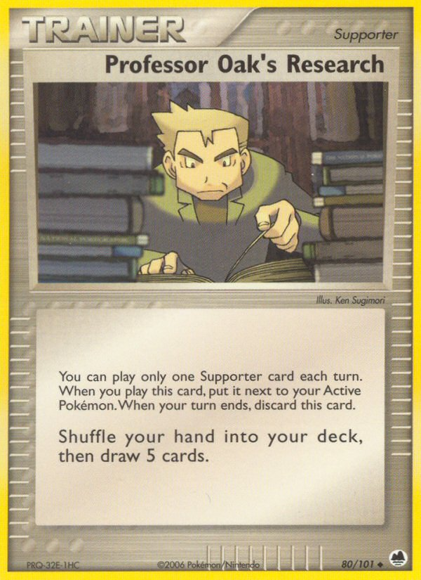 Professor Oak's Research 80/101 Dragon Frontiers