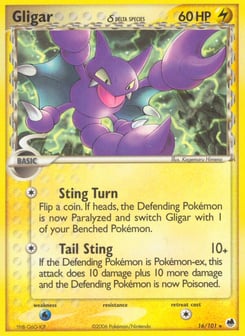 Gligar δ 16/101 Dragon Frontiers