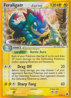 Feraligatr δ 2/101 Dragon Frontiers
