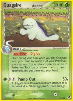 Quagsire δ 21/101 Dragon Frontiers